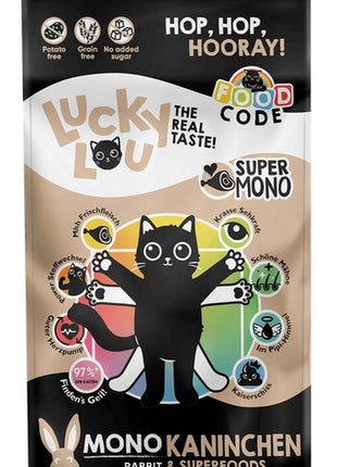 Lucky Lou Food Code Mono Królik 750g