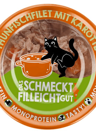 Lucky Lou Extrafood Tuńczyk i marchewka w bulionie puszka 70g