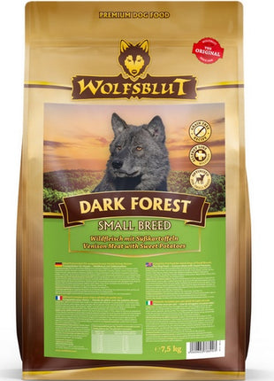 Wolfsblut Dog Dark Forest Small - dziczyzna i bataty 7,5kg