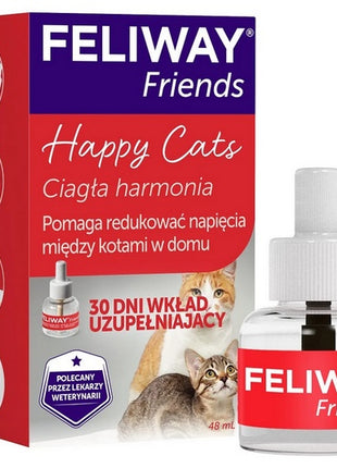 Feliway Friends - kocie feromony Wkład uzupełniający 48ml (30 dni)