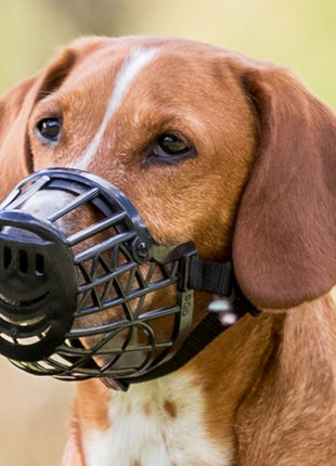 Trixie Kaganiec plastikowy dla psa rozmiar 3 (M) czarny [17603]