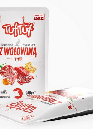 TUF TUF Wołowina z dynią dla psa saszetka 100g