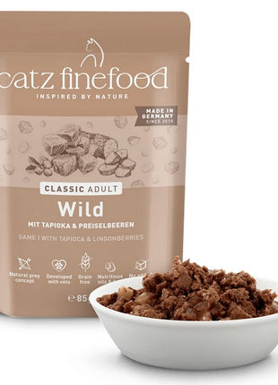 Catz Finefood Classic N.09 Dziczyzna saszetka 85g