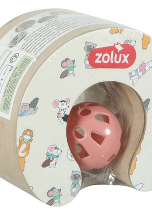 Zolux Chatouille Drapka tekturowa składana z piłką i kocimiętką