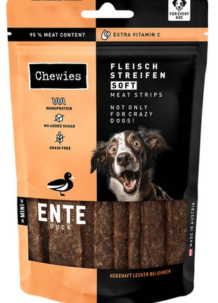 Chewies Meat Strips Soft Mini Kaczka 70g