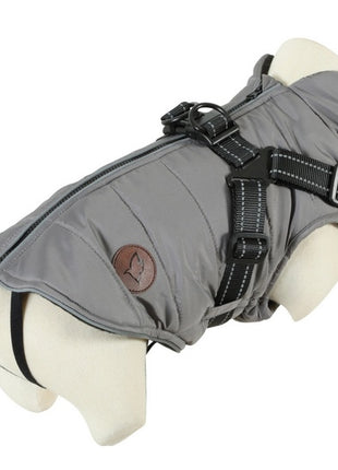 Zolux Kurtka puchowa z szelkami dla psa R.30 szara