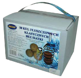 Megan Kule zimowe klasyczne bez siatki 50szt + sprężyna [ME124]