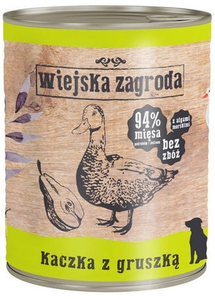 Wiejska Zagroda Kaczka z gruszką puszka 800g