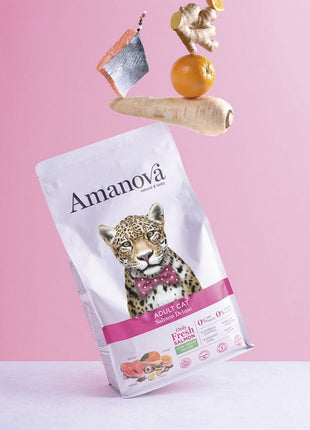 Amanova Cat Adult Salmon Deluxe - łosoś 6kg