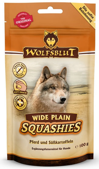 Wolfsblut Dog Squashies Wide Plain - konina i bataty 100g