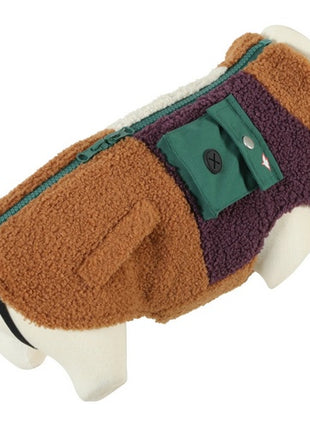 Zolux Ciepła bluza dla psa Bouclette R.45 jasnobrązowa