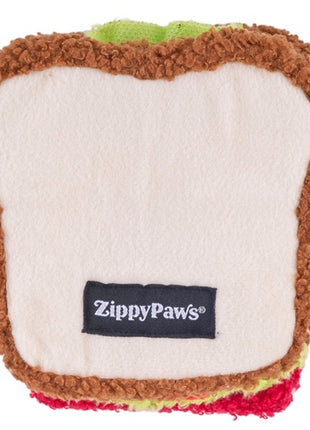 ZippyPaws Pluszowa zabawka dla psa Snufflerz Sandwich [ZP1147]