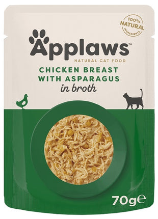 Applaws saszetka dla kota Kurczak i Szparagi 70g