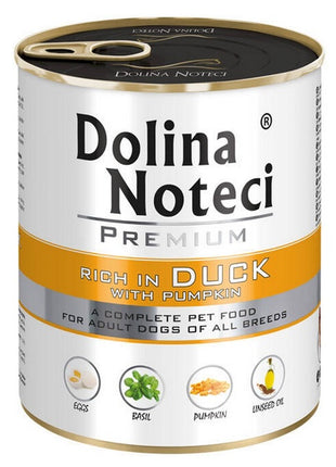 Dolina Noteci Premium Pies Kaczka i dynia puszka 800g