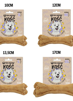 Paka Zwierzaka Kość z dodatkiem królika i mango S 10cm