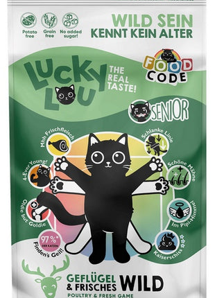 Lucky Lou Food Code Lifestage Senior Drób & Dziczyzna 750g
