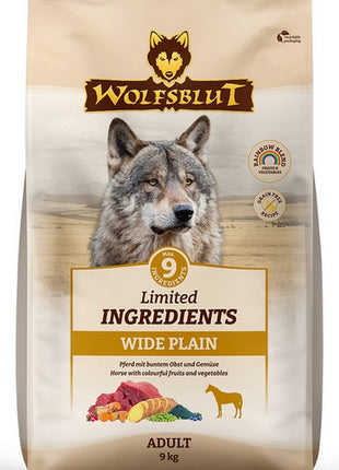 Wolfsblut Dog Limited Ingredients Wide Plain - konina i bataty 9kg
