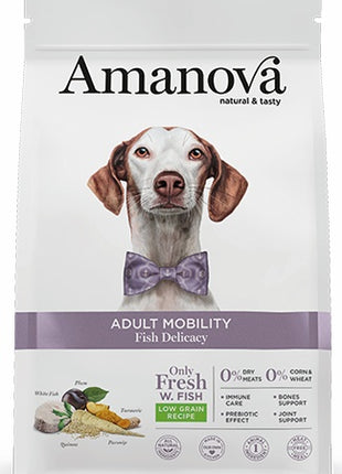 Amanova Dog Adult Mobility Fish Delicacy - biała ryba 2kg