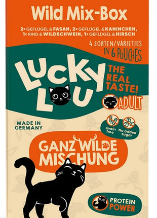 Lucky Lou Lifestage Adult Wild Mix-Box saszetki 6x125g
