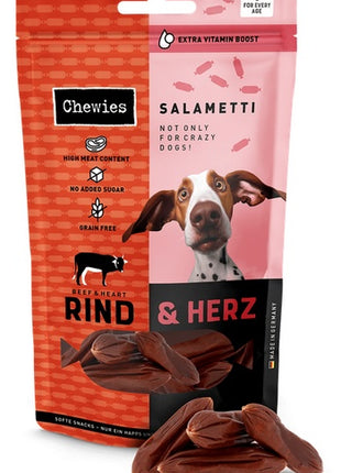 Chewies Beef Salametti wołowina z sercami 60g