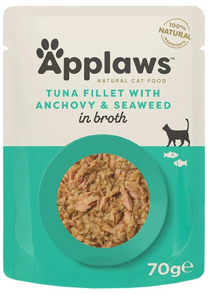 Applaws saszetka dla kota Tuńczyk, Anchois i Wodorosty 70g