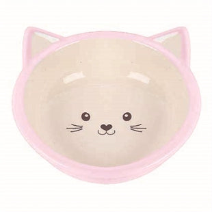 Happy Pet Voerbak Kitten Roze / Creme