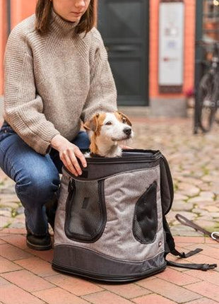 Trixie Hondentas Timon Zwart / Grijs