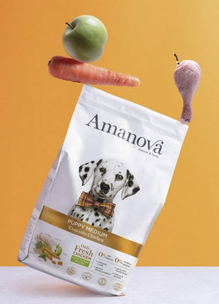 Amanova Dog Puppy Medium Exquisite Chicken - kurczak 2kg