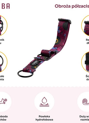 CHABA Obroża półzaciskowa Story III L Lakota