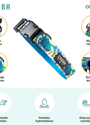 CHABA Obroża regulowana Story III S Carnival