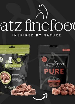 Catz Finefood Pure (Purrrrly N.105) Serca wołowe 35g