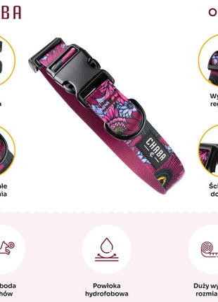 CHABA Obroża regulowana Story III S Lakota