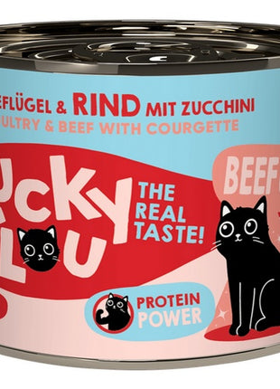 Lucky Lou Lifestage Adult Drób i wołowina puszka 200g