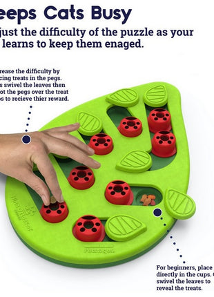 Nina Ottosson Cat Buggin' Out Puzzle & Play - gra edukacyjna dla kotów