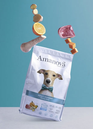 Amanova Dog Adult Exigent Iberian Pork - wieprzowina 2kg