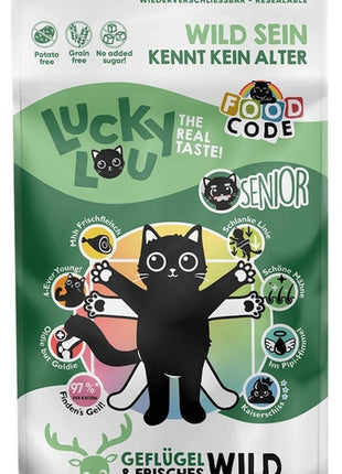 Lucky Lou Food Code Lifestage Senior Drób & Dziczyzna 1,7kg