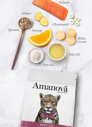 Amanova Cat Adult Salmon Deluxe - łosoś 1,5kg