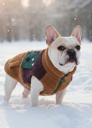 Zolux Ciepła bluza dla psa Bouclette R.55 jasnobrązowa