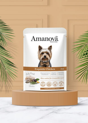 Amanova Dog Adult Exquisite Chicken - kurczak saszetka 300g [P03]
