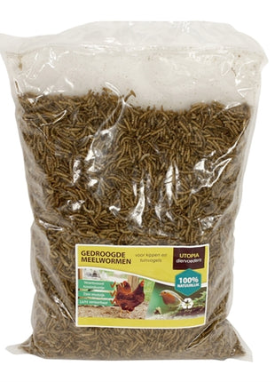 Utopia Meelwormen Voor Kippen En Tuinvogels