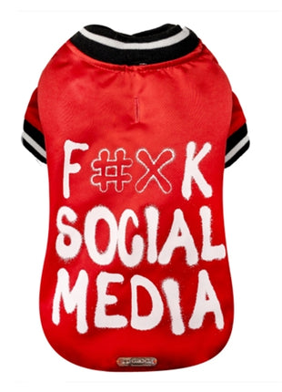 Croci Hondenjas Social Media Rood