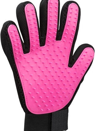 Trixie Vachtverzorgingshandschoen Mesh-Materiaal / Tpr Roze / Zwart