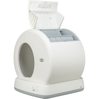 Trixie samoczyszcząca kuweta dla kota plastikowa biała