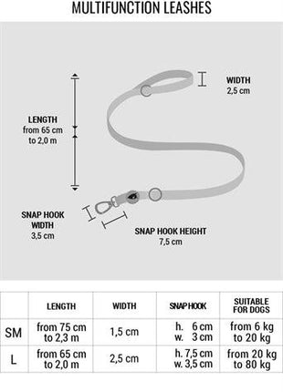 Morso Hondenriem Verstelbaar Gerecycled Spaghetti Incident