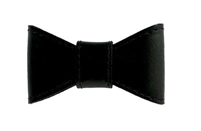 Sazzz Vlinderstrik Glamper Classic Leer Zwart