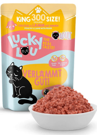 Lucky Lou Lifestage Adult Drób i jagnięcina saszetka 300g