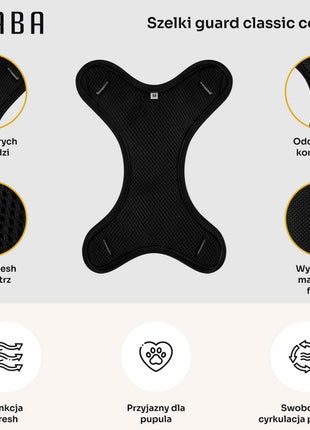 CHABA Szelki Guard Comfort Classic M morskie