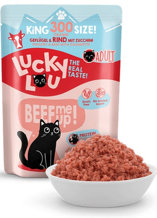Lucky Lou Lifestage Adult Drób i wołowina saszetka 300g