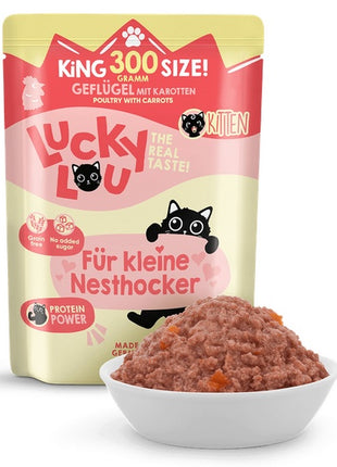 Lucky Lou Lifestage Kitten Drób saszetka 300g