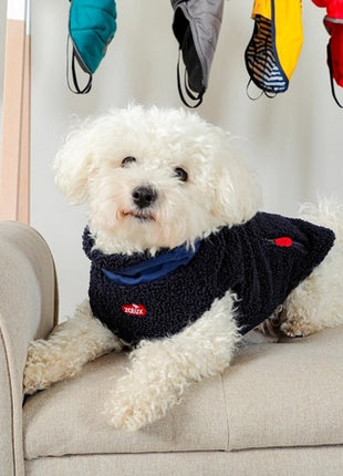 Zolux Ciepła bluza dla psa Bouclette R.45 granatowa